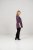 Scandinavian Caramel Flower Petals Tunic Purple - Majice - 