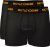 Motley Denim Amsterdam Boxershorts Black 2-pack - Spodnje perilo & kopalne hlače - Moško Spodnje Perilo za močnejše postave