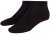 Adamo Anton sneaker-socks Black 4-pack - Spodnje perilo & kopalne hlače - Moško Spodnje Perilo za močnejše postave