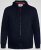 D555 Cantor Hoodie Navy - Puloverji & jopice - Moški Puloverji & Jopice za Močnejše Postave