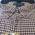 Kam Jeans 6302 Casual Gingham Check Shirt Navy - Srajce - Moške srajce za Močnejše Postave