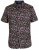 D555 Emmet Floral Shirt Black - Srajce - Moške srajce za Močnejše Postave