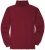 Adamo Fabio Comfort fit Turtleneck Long sleeve T-shirt Burgundy - Kratke Majice - Moške kratke majice za močnejše postave