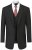 Skopes Darwin Suit jacket Black stripe - Obleke - Velike številke oblek za moške