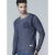 D555 Bryson Crewneck Sweater with Pocket Navy - Puloverji & jopice - Moški Puloverji & Jopice za Močnejše Postave