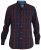 D555 Grady Long Sleeve Check Shirt - Srajce - Moške srajce za Močnejše Postave