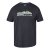 North Latitude Mountain T-Shirt V-Neck Črna - Kratke Majice - Moške kratke majice za močnejše postave