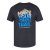 North Latitude Trail T-Shirt Črna - Kratke Majice - Moške kratke majice za močnejše postave
