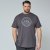 North Latitude T-Shirt Siva/Temno Siva - Kratke Majice - Moške kratke majice za močnejše postave