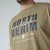 North Latitude T-Shirt Slub With Print Rjava/Bež - Kratke Majice - Moške kratke majice za močnejše postave