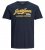 Jack & Jones Logo T-Shirt Navy - Kratke Majice - Moške kratke majice za močnejše postave