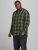 Jack & Jones Gingham L/S Shirt Dusty Olive - Srajce - Moške srajce za Močnejše Postave