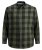 Jack & Jones Gingham L/S Shirt Dusty Olive - Srajce - Moške srajce za Močnejše Postave