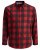 Jack & Jones Gingham Shirt L/S Brick Red - Srajce - Moške srajce za Močnejše Postave