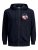 Jack & Jones Califlomax Sweat Hood Navy blazer - Puloverji & jopice - Moški Puloverji & Jopice za Močnejše Postave
