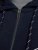 Jack & Jones Califlomax Sweat Hood Navy blazer - Puloverji & jopice - Moški Puloverji & Jopice za Močnejše Postave