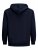 Jack & Jones Califlomax Sweat Hood Navy blazer - Puloverji & jopice - Moški Puloverji & Jopice za Močnejše Postave