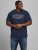 Jack & Jones Preston Crew Neck T-Shirt Navy - Kratke Majice - Moške kratke majice za močnejše postave
