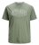 Jack & Jones Preston T-Shirt Sea Spray - Kratke Majice - Moške kratke majice za močnejše postave