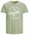 Jack & Jones JJERAFA TEE Light Green - Kratke Majice - Moške kratke majice za močnejše postave