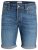 Jack & Jones JJIRICK JJFOX Shorts Blue Denim - Kratke hlače - Moške Kratke Hlače za Močnejše Postave