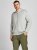 Jack & Jones JJEMIL Knit Turtle Zip Cardigan Light Grey - Puloverji & jopice - Moški Puloverji & Jopice za Močnejše Postave