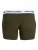 Jack & Jones BASIC White WB Trunks 5-Pack Green - Spodnje perilo & kopalne hlače - Moško Spodnje Perilo za močnejše postave