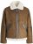 Jack & Jones Cole Aviator Jacket Cognac - Jakne - Moške bunde za Močnejše Postave