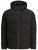 Jack & Jones Global Puffer Jacket Black - Jakne - Moške bunde za Močnejše Postave