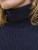 Jack & Jones Pannel Roll Neck Knit Pullover Sky Captain - Puloverji & jopice - Moški Puloverji & Jopice za Močnejše Postave