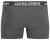 Jack & Jones Black Friday Trunks 3-Pack Grey Black - Spodnje perilo & kopalne hlače - Moško Spodnje Perilo za močnejše postave