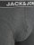 Jack & Jones Black Friday Trunks 3-Pack Grey Black - Spodnje perilo & kopalne hlače - Moško Spodnje Perilo za močnejše postave