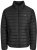 Jack & Jones Elvis Light Puffer Collar Jacket Black - Jakne - Moške bunde za Močnejše Postave
