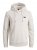 Jack & Jones JCOKING SWEAT HOOD Light Gray - Puloverji & jopice - Moški Puloverji & Jopice za Močnejše Postave