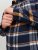 Jack & Jones JOROWEN CHECK COMFORT Shirt Navy - Srajce - Moške srajce za Močnejše Postave