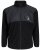 Jack & Jones JCOFILO POLARFLEECE with Zipper Black - Puloverji & jopice - Moški Puloverji & Jopice za Močnejše Postave