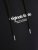 Jack & Jones ESTERBRO Hoodie Black - Puloverji & jopice - Moški Puloverji & Jopice za Močnejše Postave