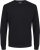 Jack & Jones BASIC Knitted Sweater Black - Puloverji & jopice - Moški Puloverji & Jopice za Močnejše Postave