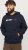 Jack & Jones CORP LOGO PLAY 5 Print Hoodie Navy Blazer - Puloverji & jopice - Moški Puloverji & Jopice za Močnejše Postave