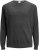 Jack & Jones HILL Knitted Sweater Dark Grey Melange - Puloverji & jopice - Moški Puloverji & Jopice za Močnejše Postave
