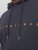 Jack & Jones STAR Hoodie Dark Navy - Puloverji & jopice - Moški Puloverji & Jopice za Močnejše Postave