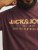 Jack & Jones JJALVIS Vineyard Wine - Kratke Majice - Moške kratke majice za močnejše postave