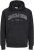 Jack & Jones CALEB Hoodie Black - Puloverji & jopice - Moški Puloverji & Jopice za Močnejše Postave