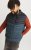 Jack & Jones SPRINT Black Blocking BODYWARMER With Collar Dark Turquoise - Jakne - Moške bunde za Močnejše Postave