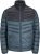 Jack & Jones SPRINT Black Blocking Quilted Collar Jacket Teal - Jakne - Moške bunde za Močnejše Postave