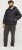 Jack & Jones SPRINT Quilted Hooded Jacket Black - Jakne - Moške bunde za Močnejše Postave
