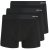 Jack & Jones BASIC BAMBOO Trunks 3-Pack Black - Spodnje perilo & kopalne hlače - Moško Spodnje Perilo za močnejše postave