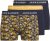 Jack & Jones SKULLROCK Trunks 3-Pack Navy Blazer - Spodnje perilo & kopalne hlače - Moško Spodnje Perilo za močnejše postave