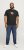 Jack & Jones JJIMIKE JJICON I.K. SQ 026 Jeans Blue Denim - Kavbojke & hlače - Moške Kavbojke in Hlače za Močnejše Postave