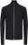 Jack & Jones PANNEL Turtleneck Knitted Sweater with Zipper Black - Puloverji & jopice - Moški Puloverji & Jopice za Močnejše Postave